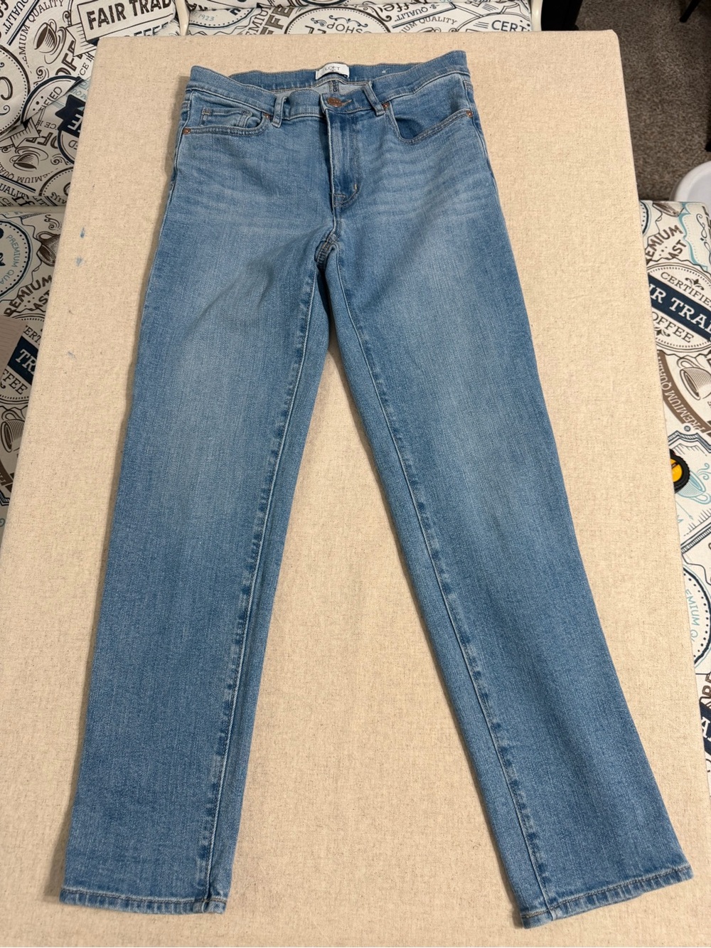 Classic Light Blue Women's Boyfriend Fit Jeans